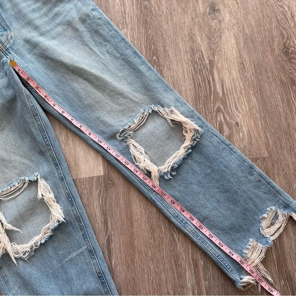 Free‎ people Maggie straight distressed jeans